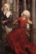 WEYDEN, Rogier van der Seven Sacraments Altarpiece oil painting